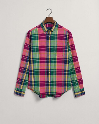 GANT Reg Colorful Poplin Check Shirt